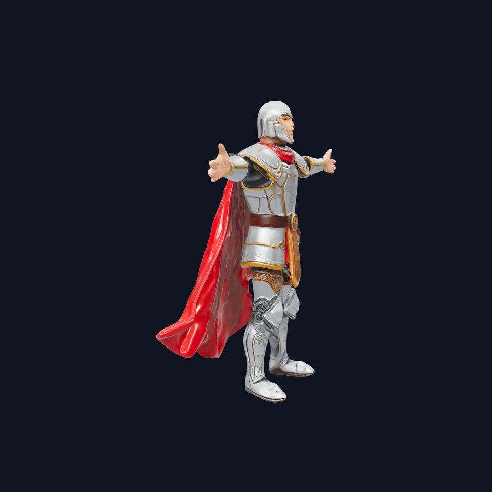 Silver Knight Armor model pack